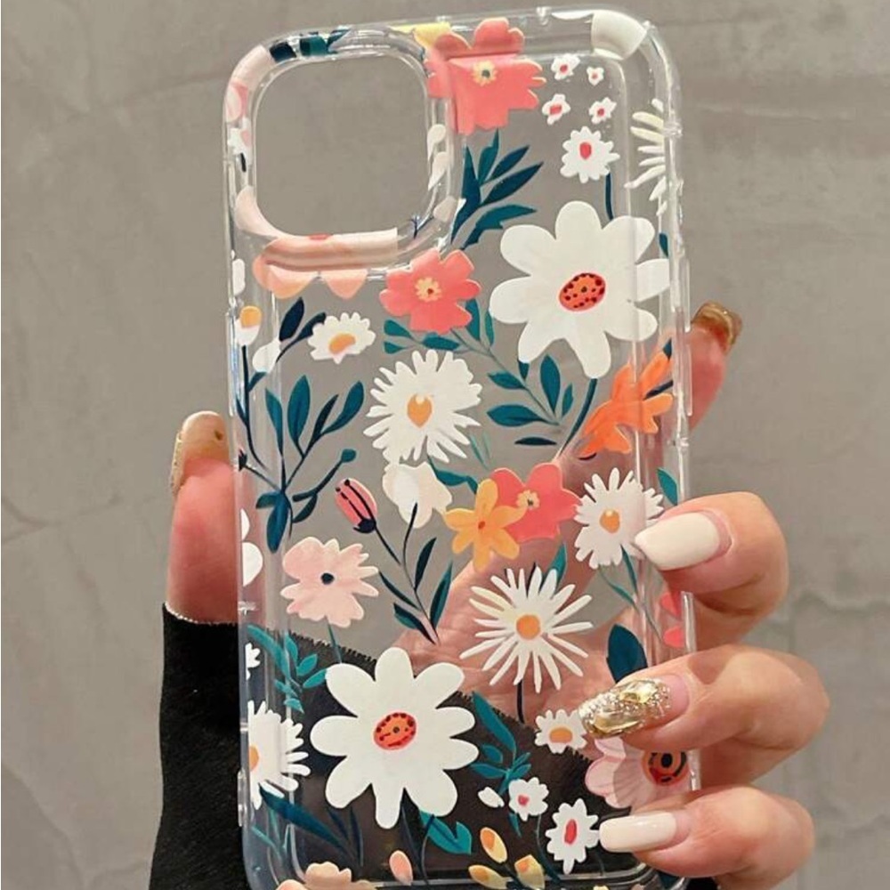 ⚠️Clearance iPhone 15/Pro/Pro Max Floral Phone Case - Picture 2 of 4